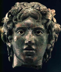 The Greek god Dionysos