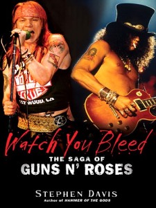 Front cover of Watch You Bleed by Stephen Davis